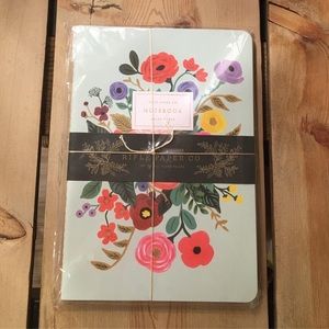 NEW Rifle Paper Company Set of 3 Floral Journals